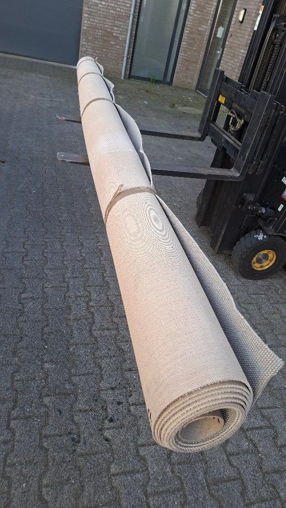 Partij rollen vloerbedekking diverse Kamerbreedtapijt NIEUW, Ophalen, ., ., Beige