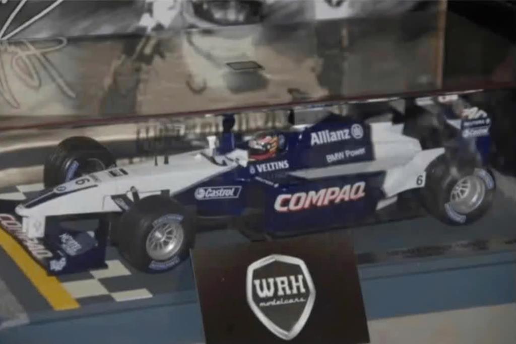 1:18 F1 WILLIAMS MONZA 2001 MONTOYA Hotwheels special WRH, Verzenden, Zo goed als nieuw, Auto, Hot Wheels