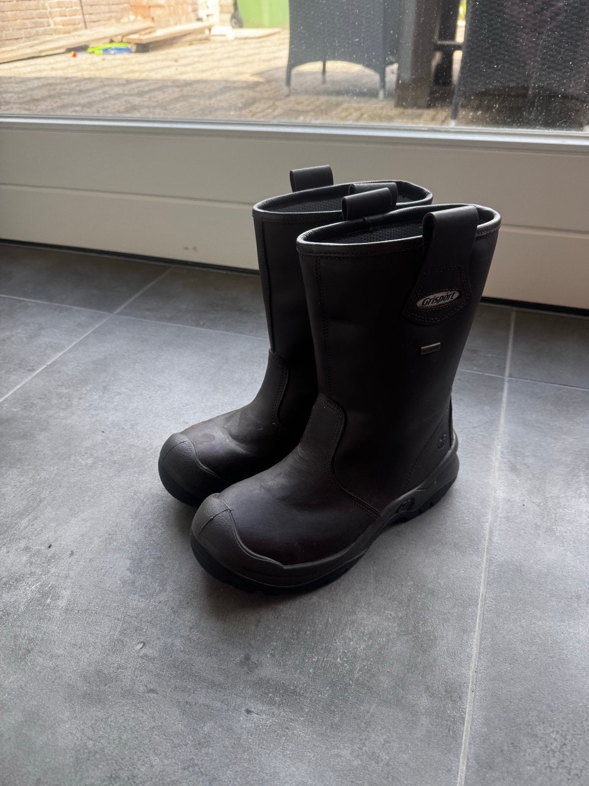 Nieuwe Grisport werklaarzen maat 40 met S3 neus, Ophalen of Verzenden, Nieuw, Bruin, Werkschoenen