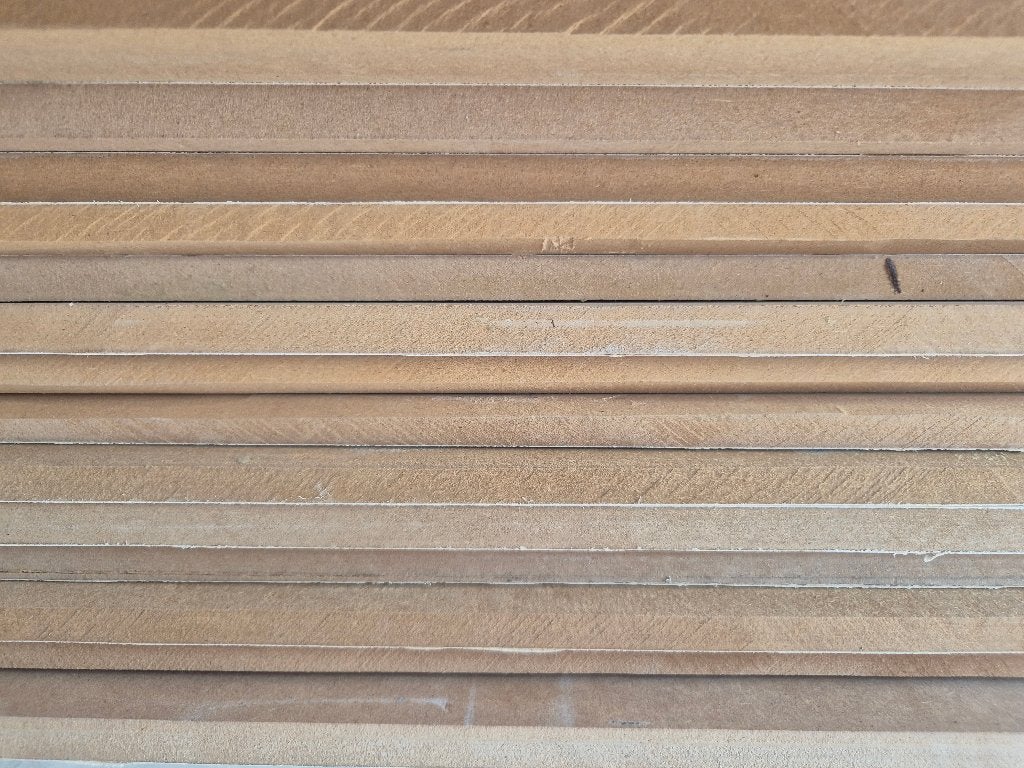 MDF 12mm plaat platen met vlies wit 293,5x118,5cm ( 170 ), Doe-het-zelf en Verbouw, Platen en Panelen, Ophalen, Minder dan 20 mm