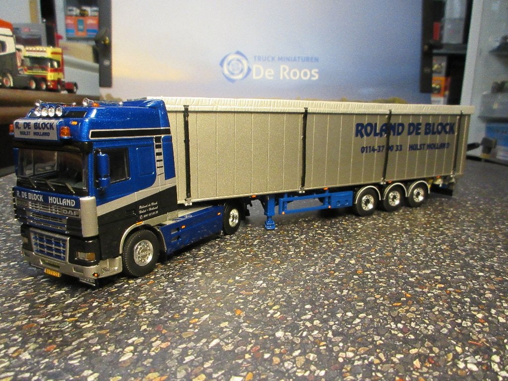WSI DAF 95 XF Super Space CAB Roland de Block, Ophalen of Verzenden, Nieuw, Bus of Vrachtwagen, Wsi