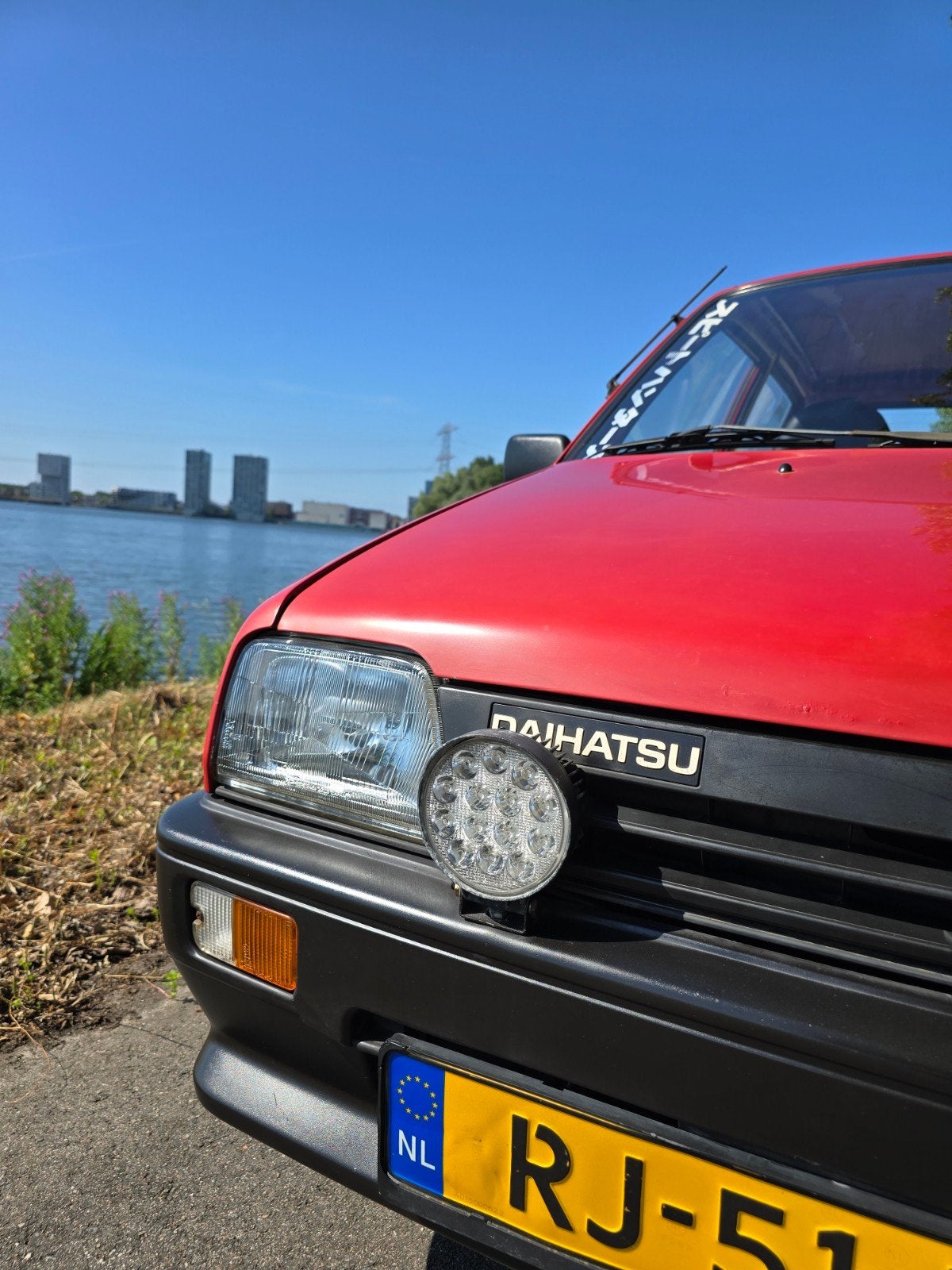 Daihatsu Cuore L80 0.8 1987 Rood, foto 2