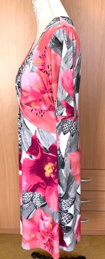 Gerry Weber roze jurk maat 44[v], Maat 42/44 (L), Ophalen of Verzenden, Zo goed als nieuw, Knielengte