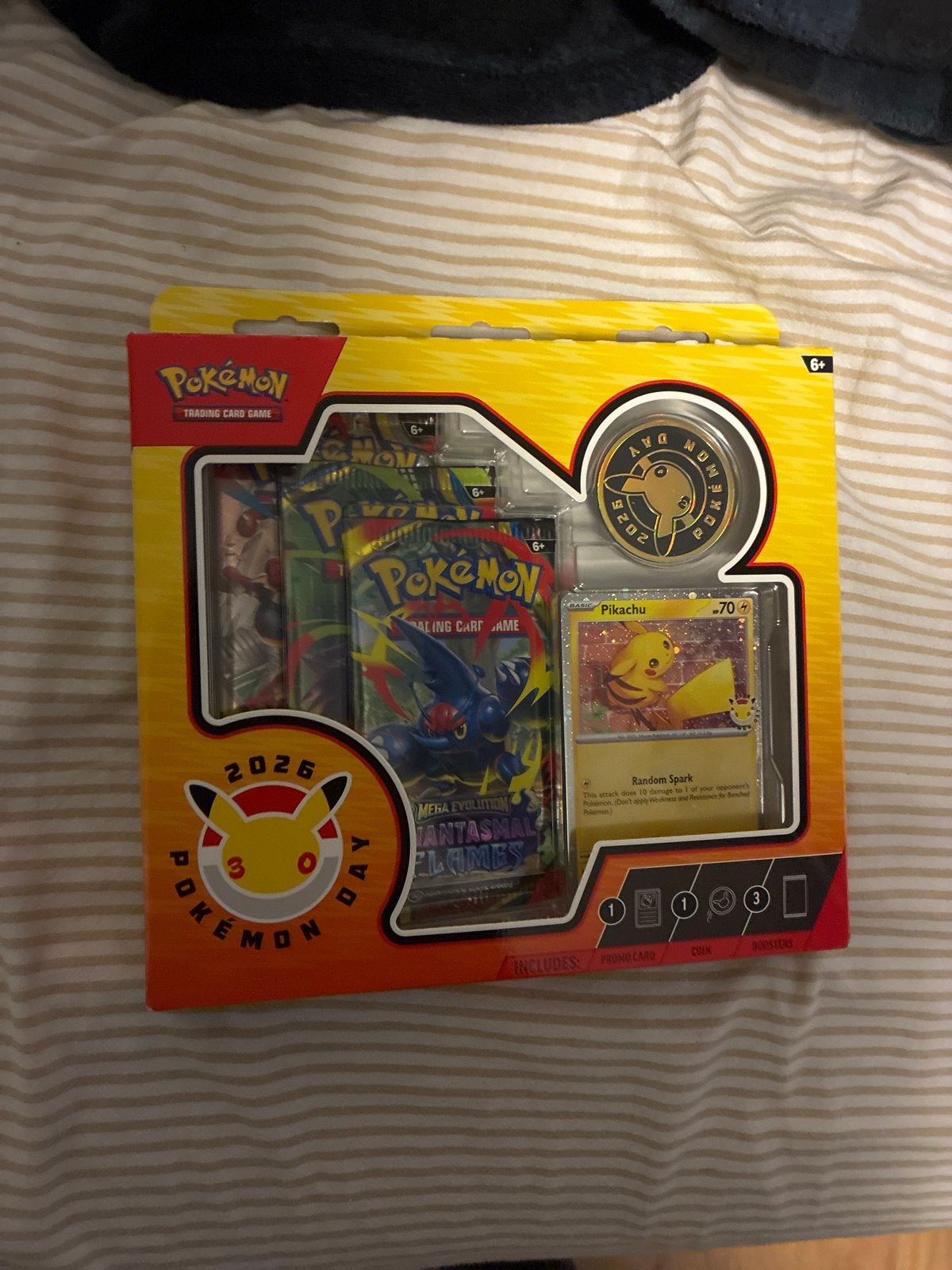 Pokémon Day 2026 Celebratie Box met Pikachu Promo, Ophalen of Verzenden, Nieuw, Overige typen