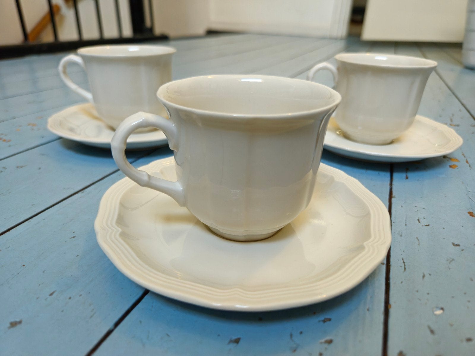 Villeroy & Boch Manoir Kop en Schotels - 3x, Gebruikt, Klassiek, Villeroy & Boch, Ophalen of Verzenden