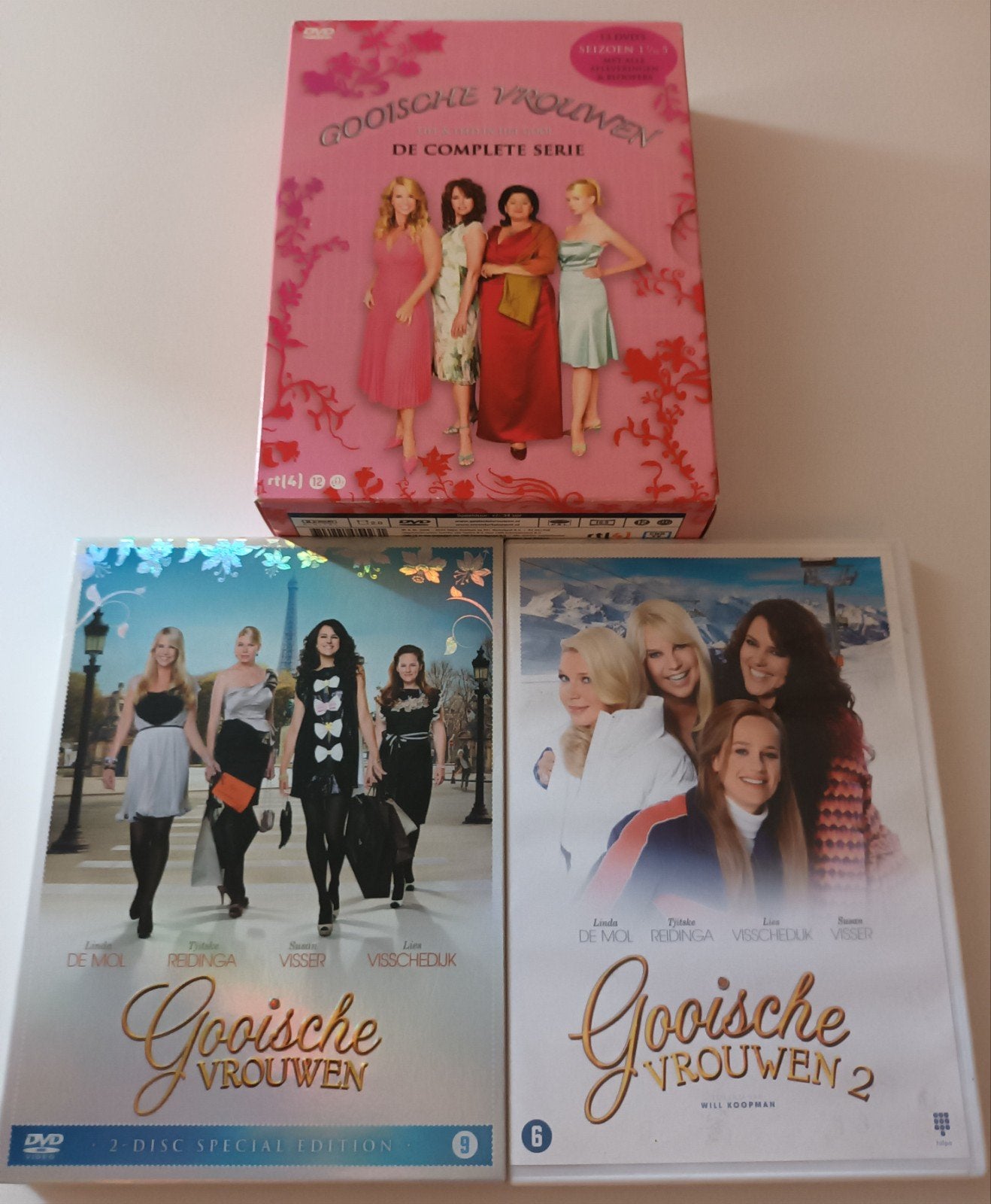 dvd pakket Gooische Vrouwen, Verzenden