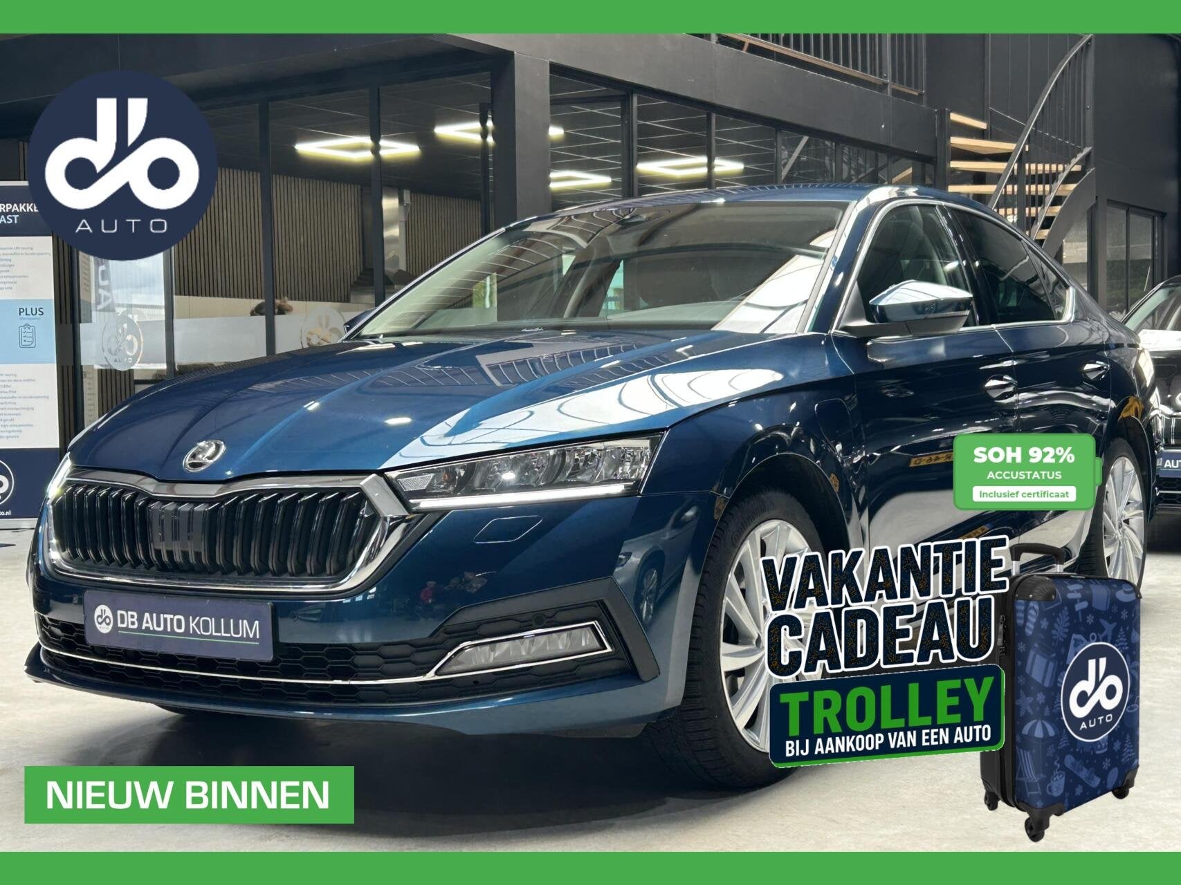 Skoda Octavia 1.4 TSI iV PHEV Ambition DIGI DISPLAY I PDC V+, Auto's, Skoda, Dealer onderhouden, Stof, Gebruikt, Zwart