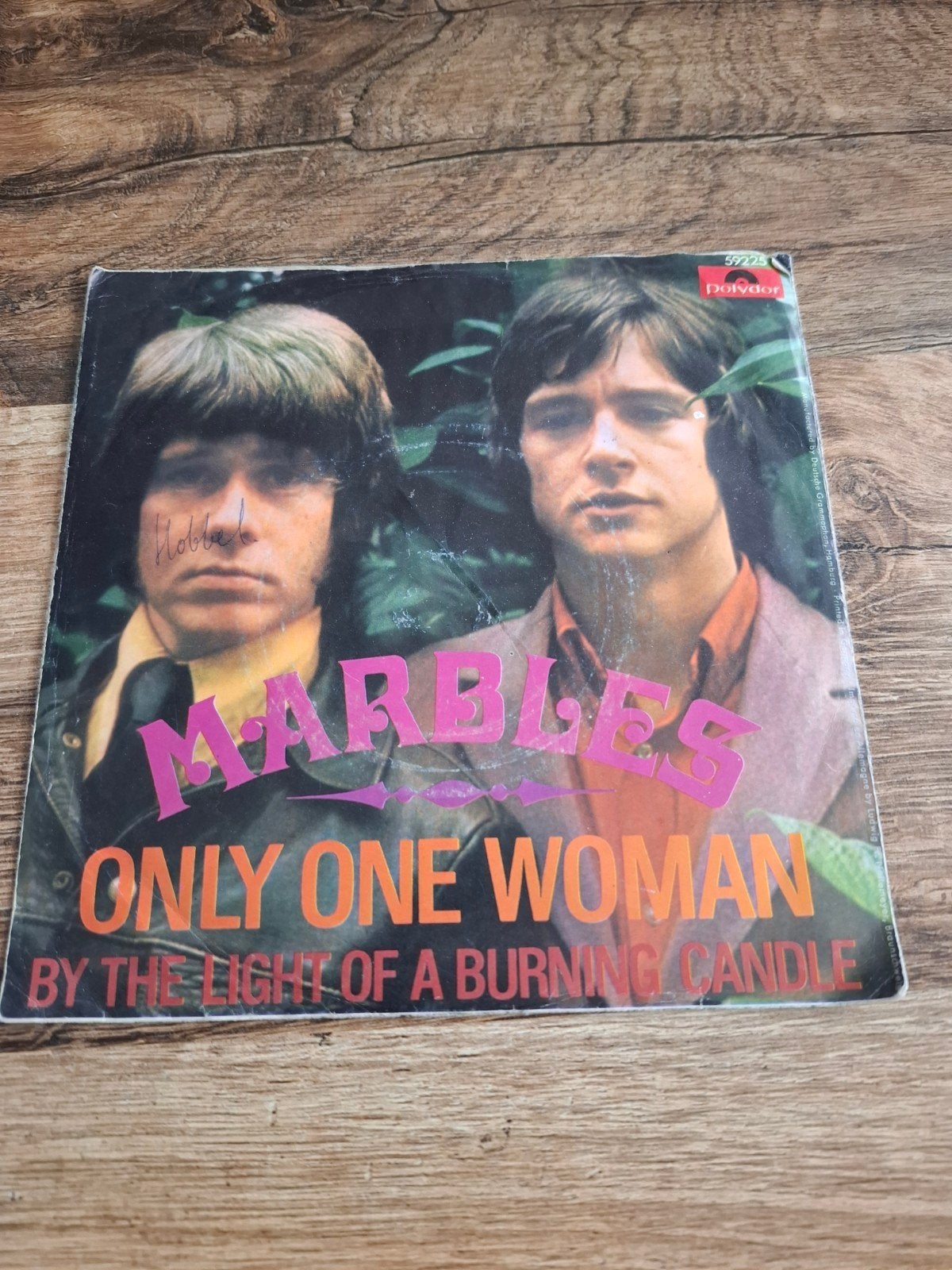 Marbles - Only One Woman / By The Light Of A Burning Candle, Gebruikt, Originele persing, 7 inch, Ophalen of Verzenden