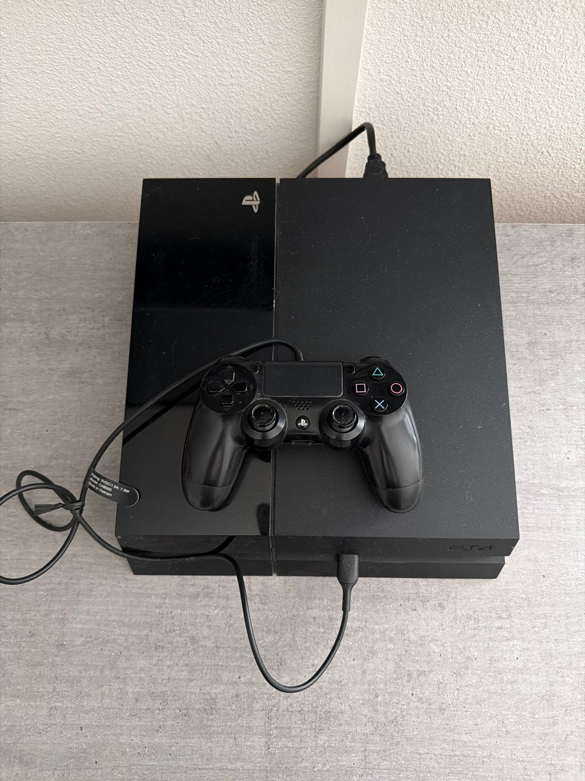 PlayStation 4 met controller, HDMI kabel & gta 5, Ophalen, Met 1 controller, Original, Gebruikt