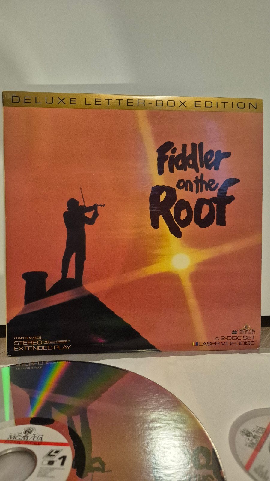 Fiddler on the Roof Laserdisc, Film en Theater, Ophalen of Verzenden, Zo goed als nieuw, 12 inch