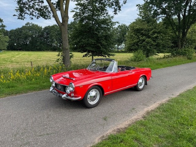 Fiat O.S.C.A. 1600 S CABRIOLET 1964, Achterwielaandrijving, Zwart, Cabriolet, Leder