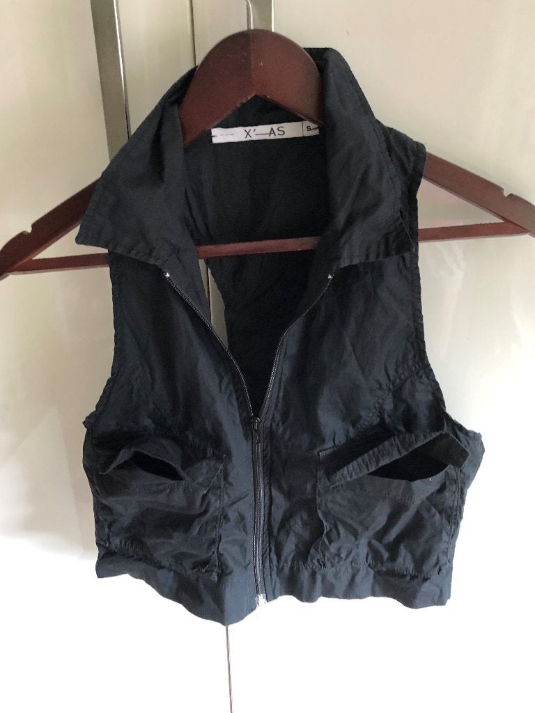 Sport Gilet maat S/M, Ophalen of Verzenden, Zo goed als nieuw, Maat 38/40 (M), Zwart
