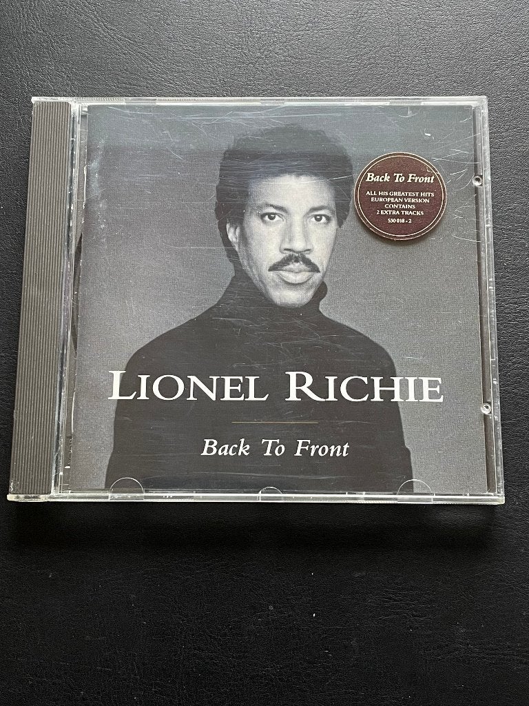 CD van Lionel Richie - Back To Front, Ophalen of Verzenden, 1990 - 1999, Zo goed als nieuw