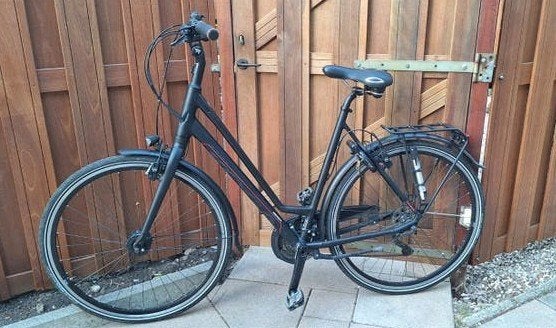 Koga F3 5.1 Damesfiets 59cm mat zwart, Ophalen, 28 inch, Gebruikt, 56 cm of meer