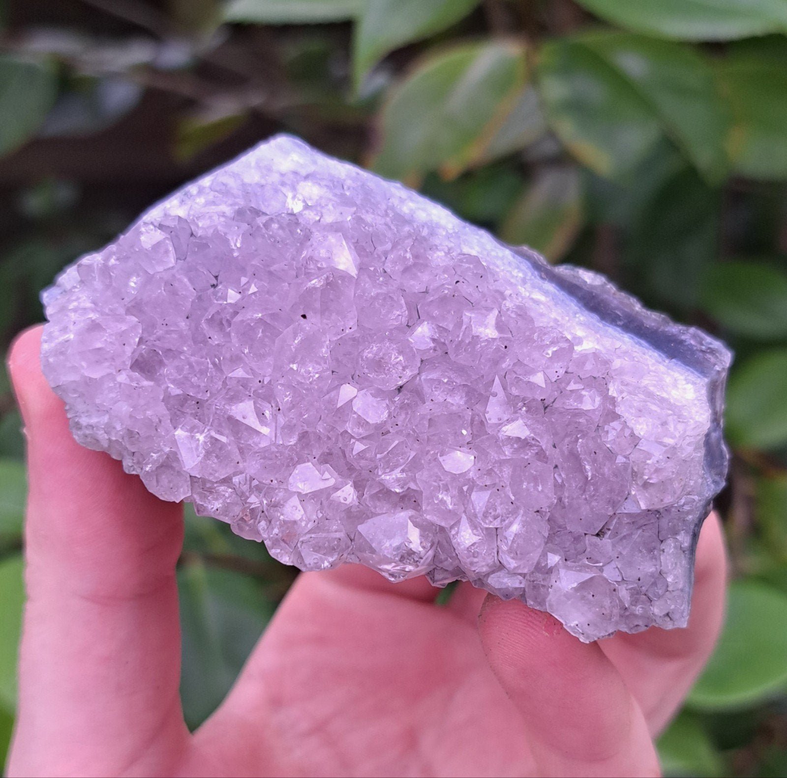 Amethist cluster edelsteen paars edelstenen verzameling, Ophalen of Verzenden