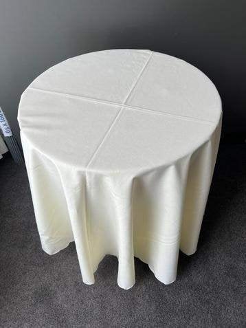 prachtig mooi roomwit rond kleed met mooi randje afgewerkt, Ophalen of Verzenden, Zo goed als nieuw, Rechthoek