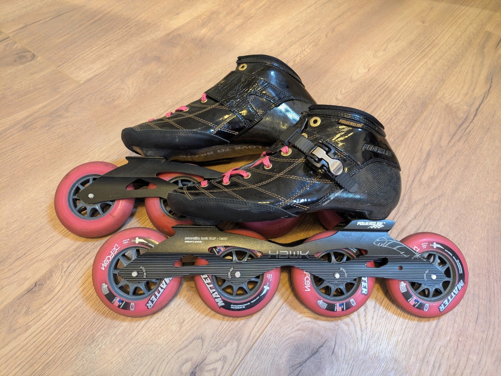 Powerslide infinity skeelers, maat 41, Dames, Ophalen of Verzenden, Zo goed als nieuw, Inline skates 4 wielen
