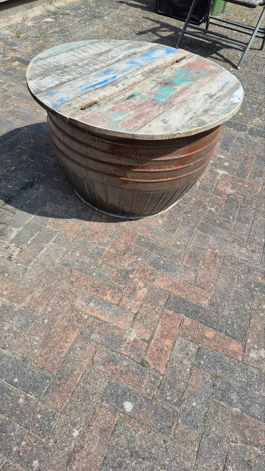Tuin tafel bij zet tafel, Ophalen, Rechthoekig, 50 tot 100 cm
