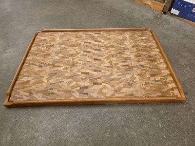 Tafelblad teak 70 x 45 cm, Watersport en Boten, Niet ingevuld, Gebruikt, Niet ingevuld, Niet ingevuld