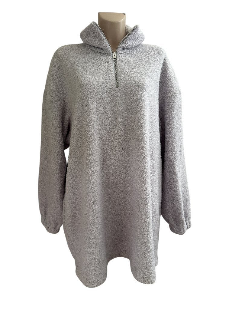 COS jurk L, Kleding | Dames, Jurken, Zo goed als nieuw, Paars, Onder de knie, Ophalen of Verzenden