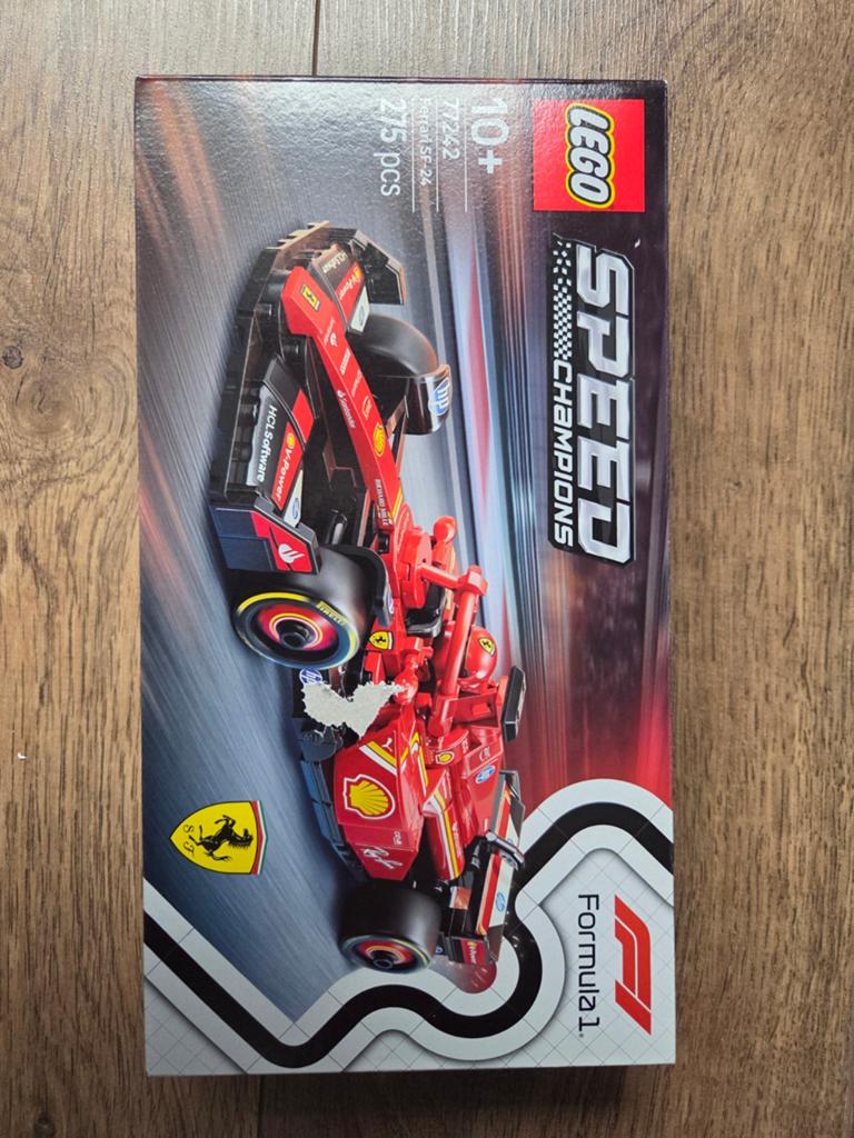 Lego Speed Champions F1 Ferrari, Kinderen en Baby's, Speelgoed | Duplo en Lego, Ophalen of Verzenden, Nieuw