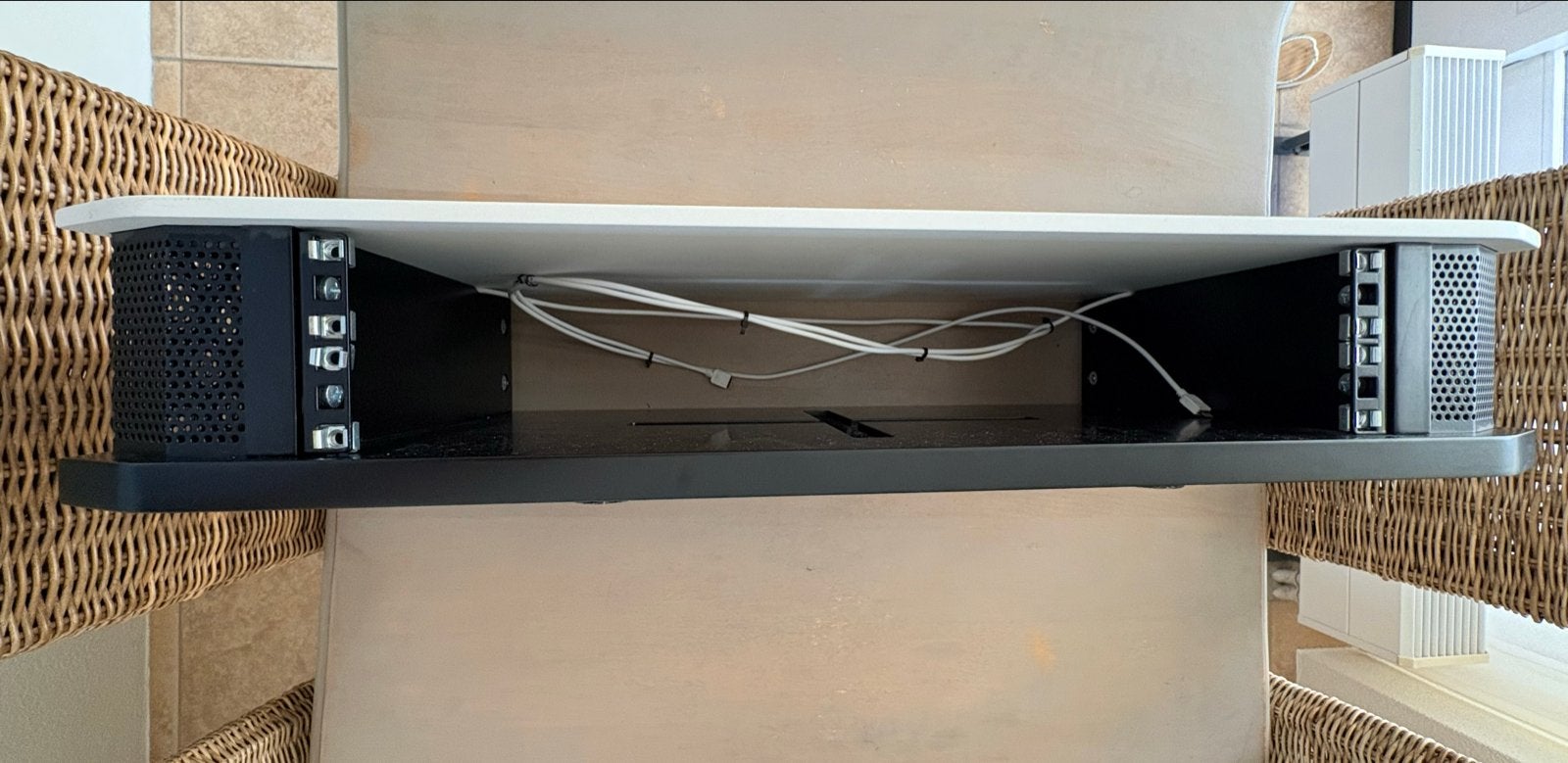 StudioDesk rack module 2HU met RGB leds, Muziek en Instrumenten, Overige Muziek en Instrumenten, Ophalen, Zo goed als nieuw