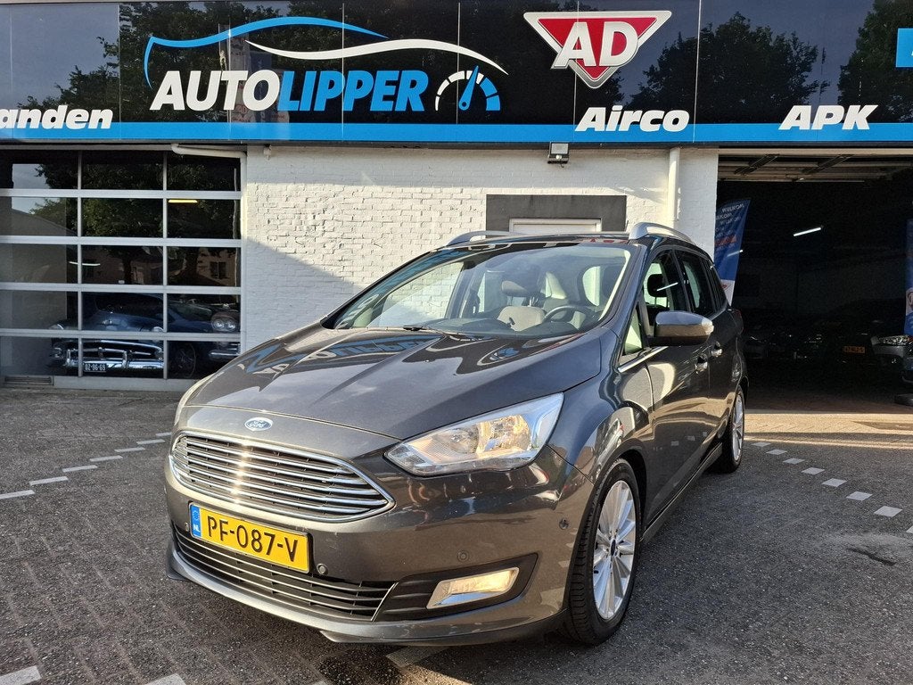 Ford Grand C-Max 1.0 Titanium /Nieuwe apk/ Nieuwe distributi, Auto's, Ford, Bedrijf, Te koop, Grand C-Max, ABS, Airbags, Airconditioning