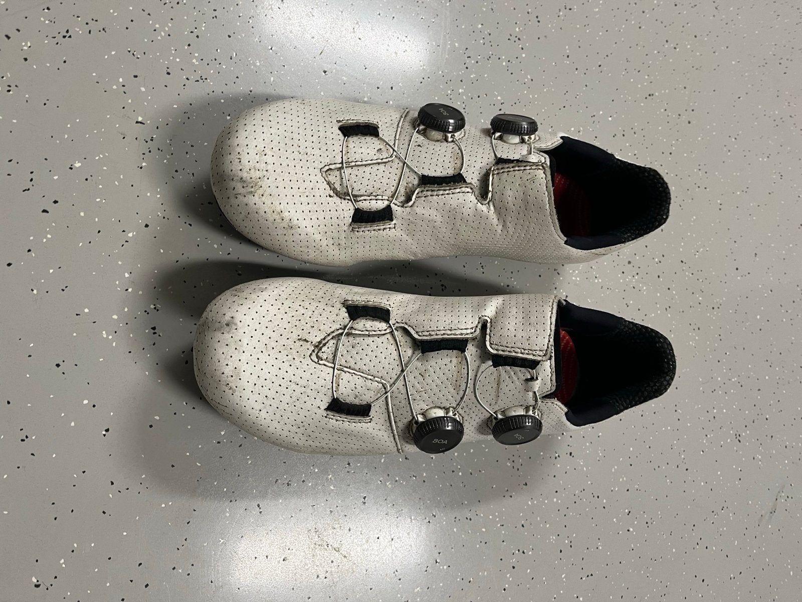 EKOI Wielrenschoenen Leer Carbon Maat 44 voor PW8 Pedalen, Ophalen of Verzenden, Gebruikt, Overige merken