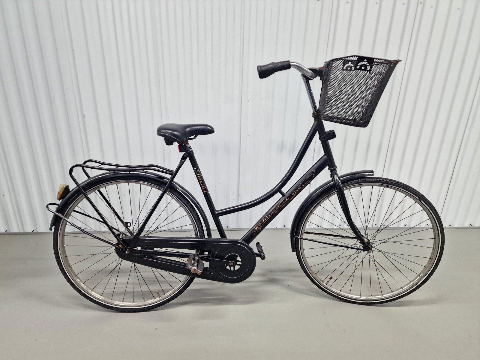 Dames fiets Hollandse amstel glorie vintage retro stadsfiets, Terugtraprem, Gebruikt, 50 tot 53 cm, Ophalen
