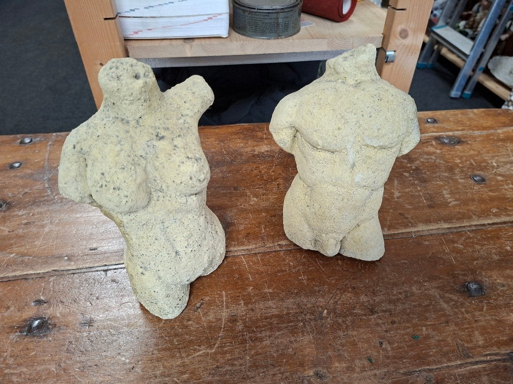 schitterende set torso mannen beelden, Ophalen, Zo goed als nieuw, Mens
