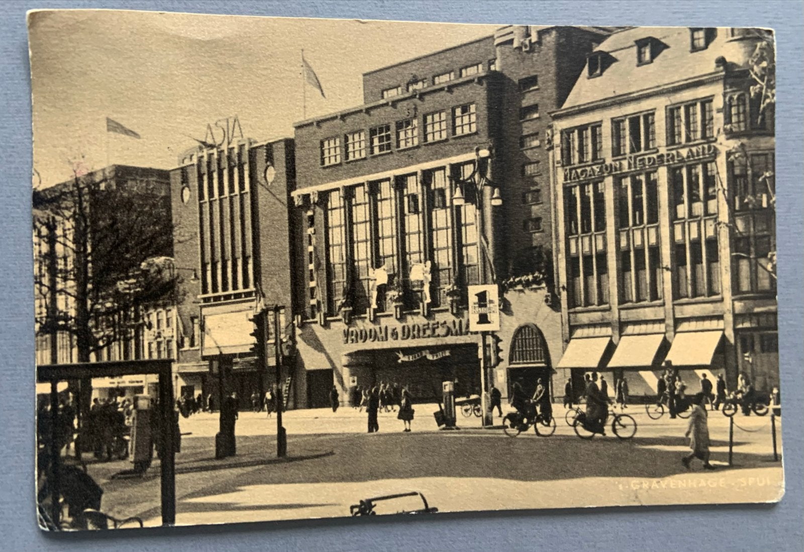 ‘s-Gravenhage Spui, 1947, Verzenden, 1940 tot 1960, Gelopen, Zuid-Holland