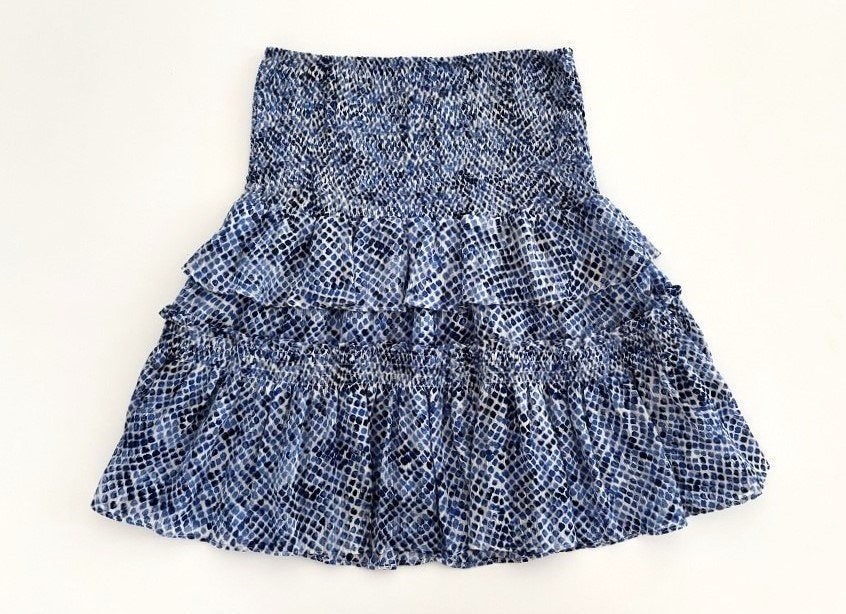 NIEUW! Co'couture rokje Sapphire Smock Skirt blauw M, Kleding | Dames, Maat 38/40 (M), Co'couture, Nieuw, Boven de knie