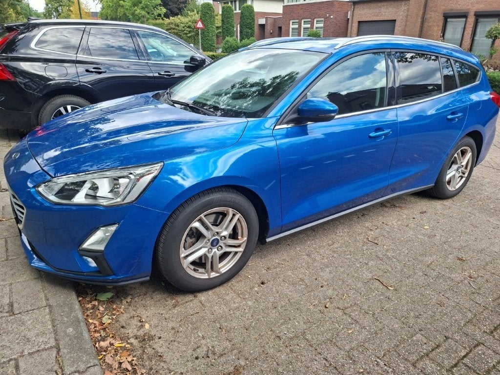 Ford Focus 1.0 Ecoboost 100pk 2019 Blauw, Stof, 100 pk, Origineel Nederlands, Stationwagon