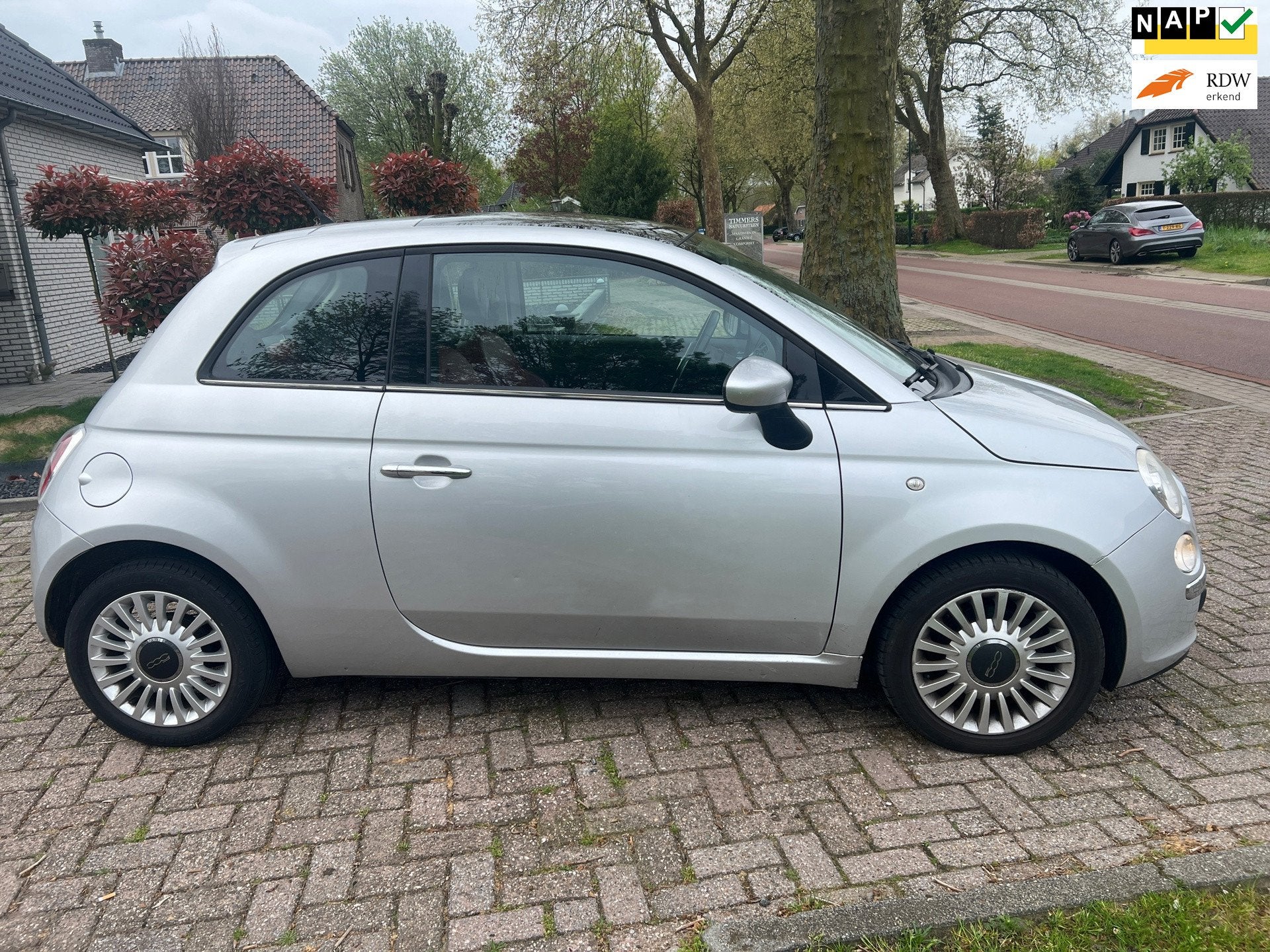Fiat 500 0.9 TwinAir Lounge, Auto's, Voorwielaandrijving, Euro 5, 86 pk, Gebruikt