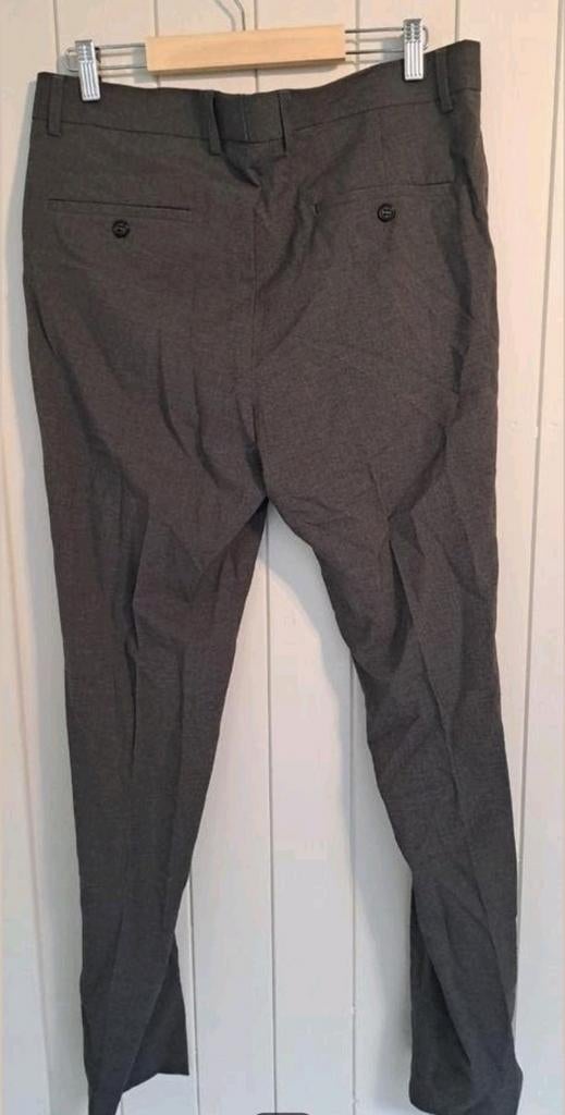 Lindbergh White Slim Fit Heren Broek Grijs Maat 50 Nieuw, -, -, Nieuw, Ophalen of Verzenden