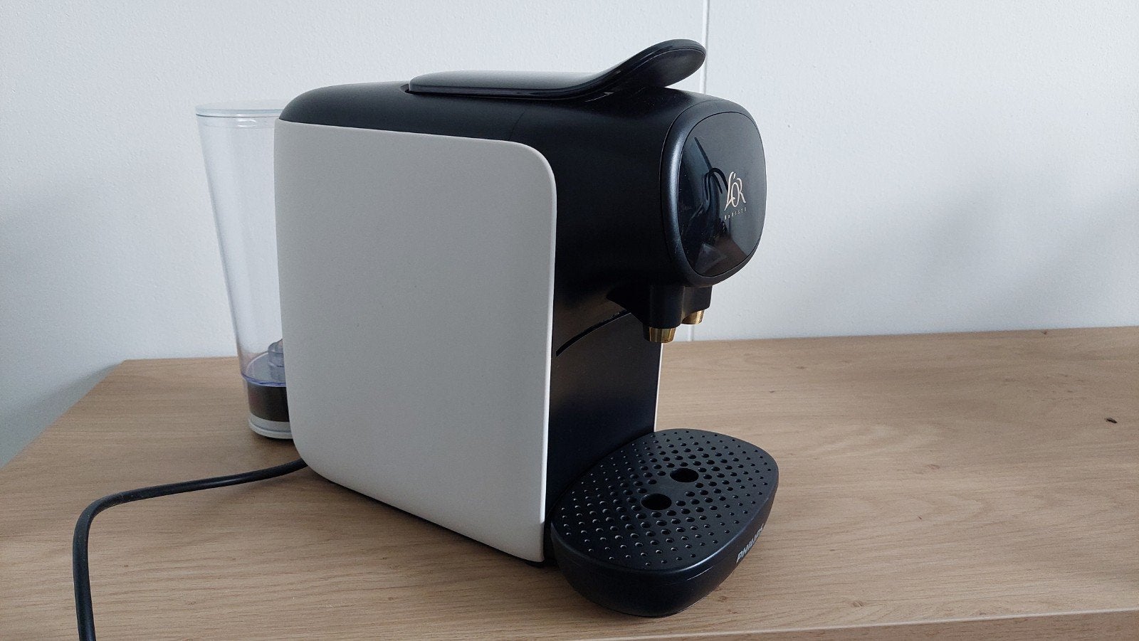 Philips L'OR Barista Koffiezetapparaat - Zwart/Wit, Espresso apparaat, Ophalen of Verzenden, Zo goed als nieuw, 1 kopje