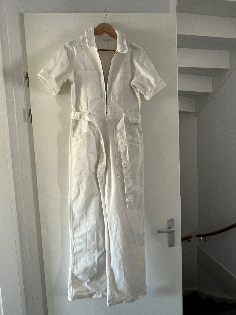 Jumpsuit wit Urban Outfitters, Ophalen, Zo goed als nieuw, Maat 38/40 (M), Wit