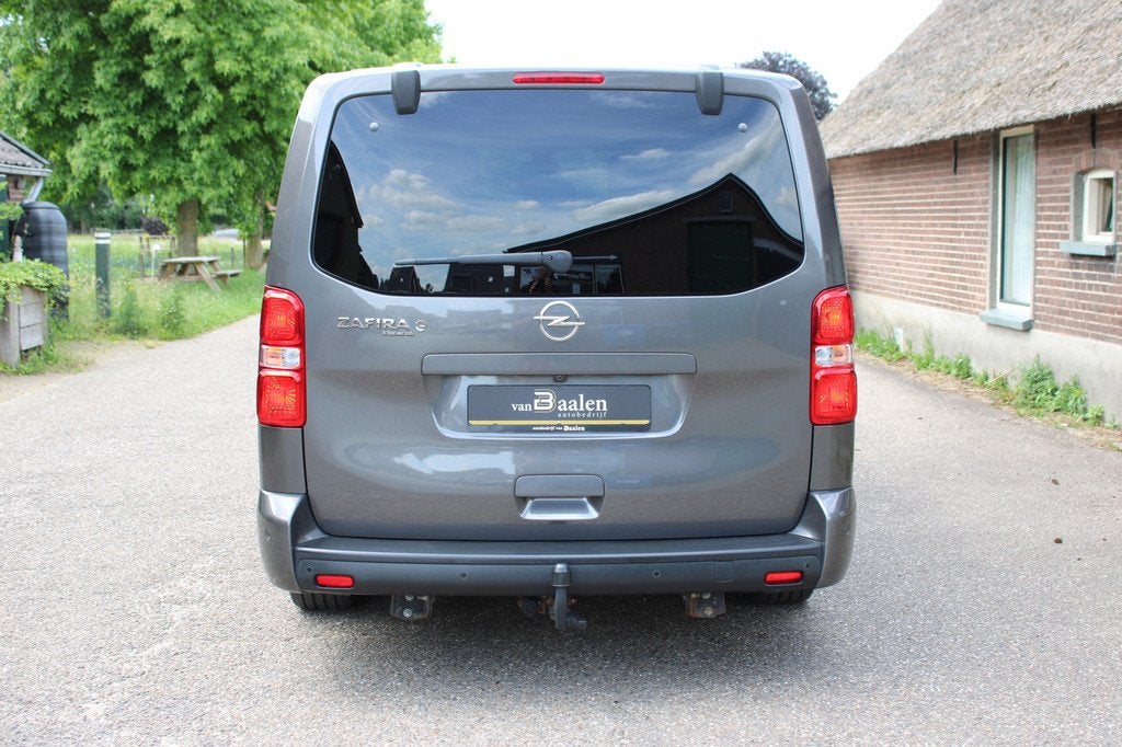 Opel Zafira-e Life L3H1 Innovation 75 kWh SOh 94,8% 7-PERS L, Auto's, Opel, 136 pk, Zwart, Overige carrosserieën, 7 stoelen