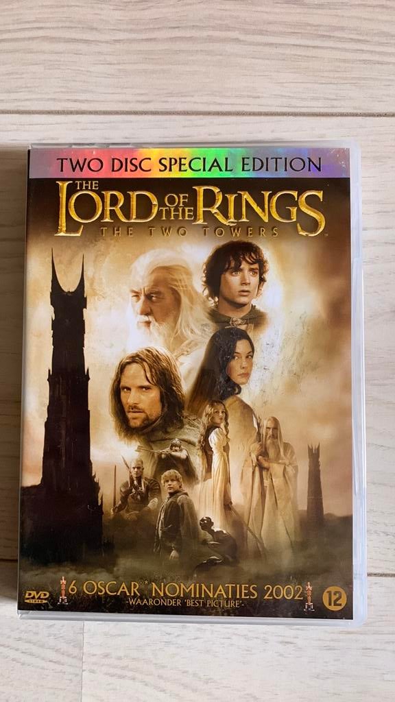 DVD LORD OF THE RINGS the two towers, Verzamelen, Ophalen of Verzenden, Zo goed als nieuw, Overige typen