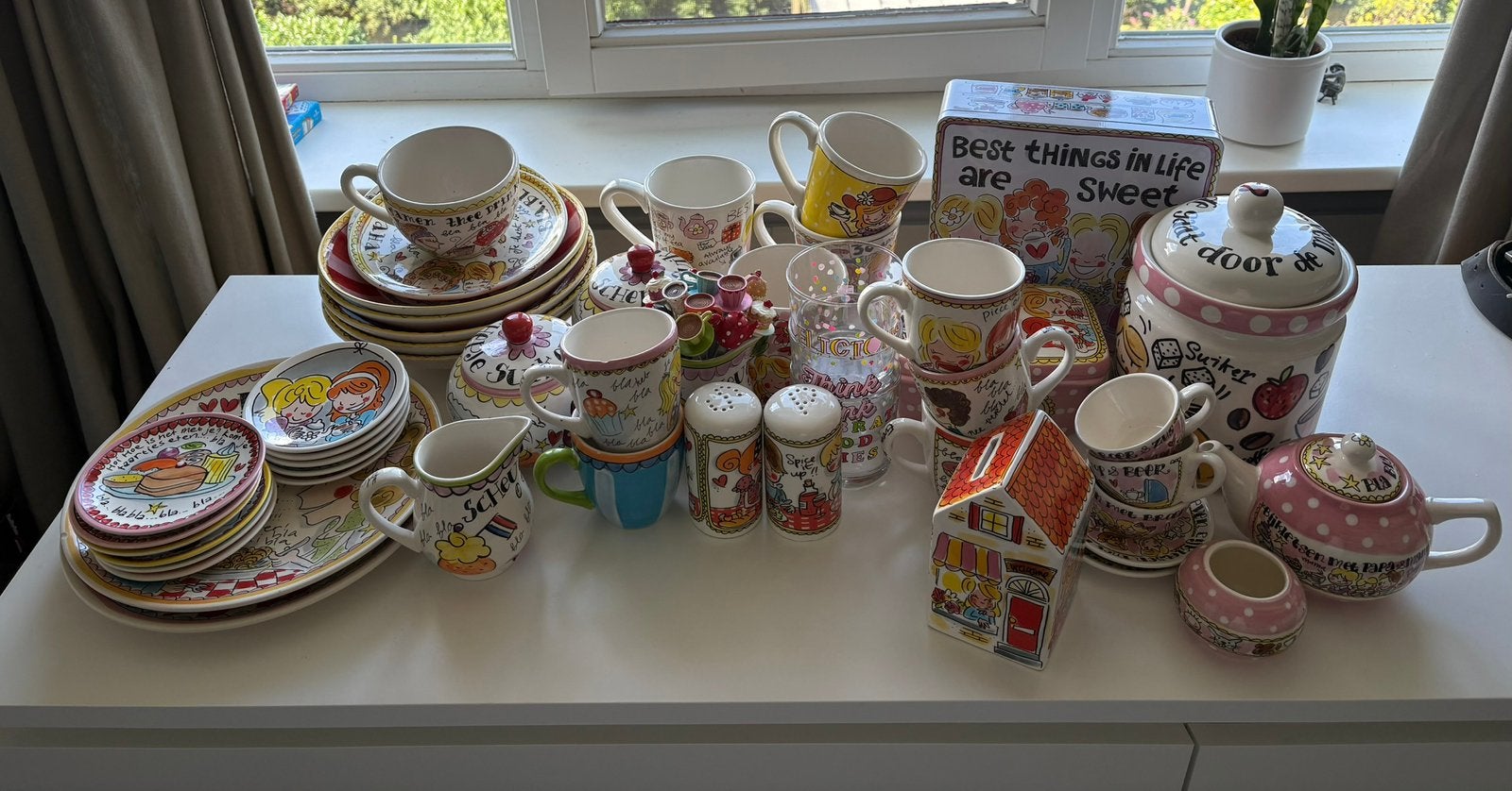 Servies set Blond Amsterdam, Ophalen, Gebruikt, Keramiek, Overige typen