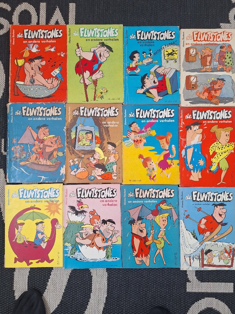 Flinstones 1964  t/m 1971, Boeken, Gelezen, Complete serie of reeks, Ophalen of Verzenden, Hanna-Barbera