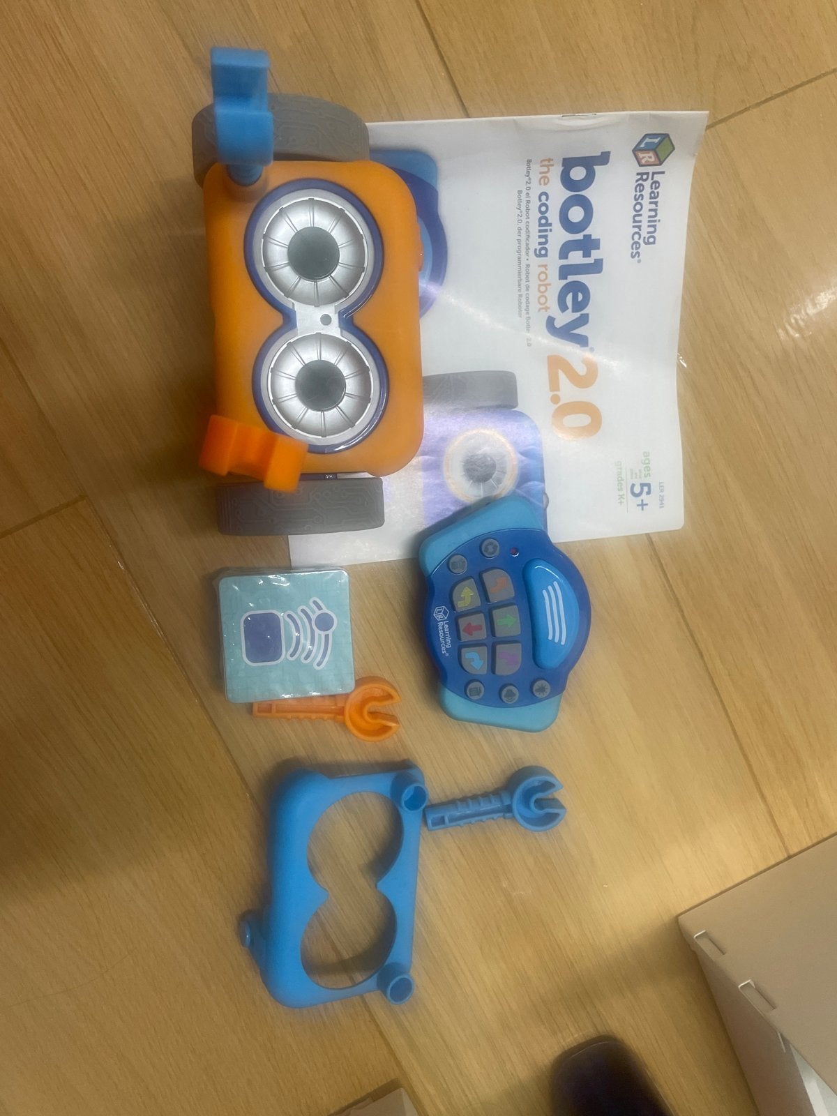 Botley 2.0 de Codeerrobot - Learning Resources, Ophalen of Verzenden, Zo goed als nieuw, Elektronica, Met licht