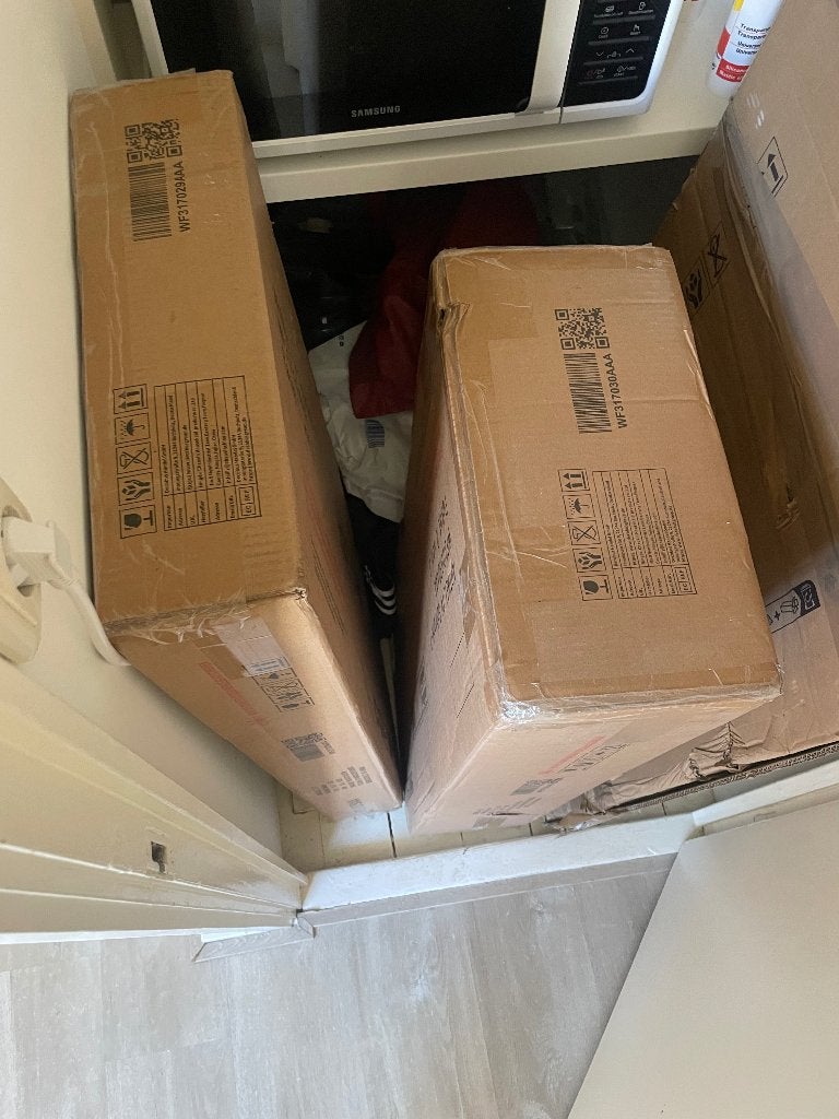 Tv-Kastje nieuw in de doos, Minder dan 50 cm, Stijlvol, Nieuw, Ophalen of Verzenden