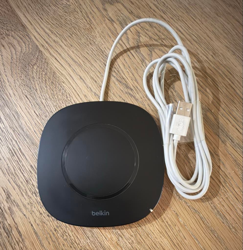 Belkin Draadloze Oplader F8M747 - Zwart, Telecommunicatie, Ophalen of Verzenden, Gebruikt, Overige merken