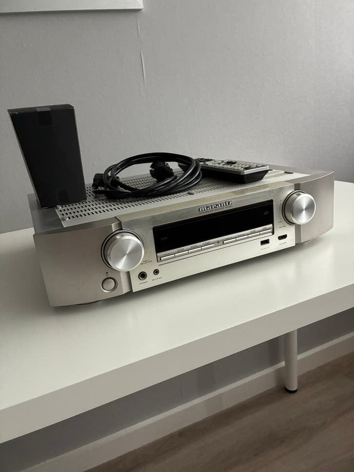 Marantz AV reciever NR 1604 Silver, Gebruikt, 70 watt of meer, 5.1-systeem, Overige spelers