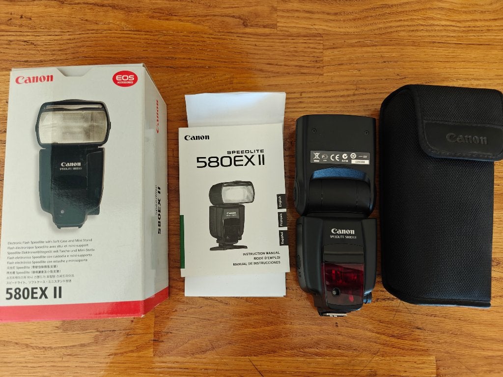 Canon Speedlite 580EX II - NIEUW Nooit gebruikt