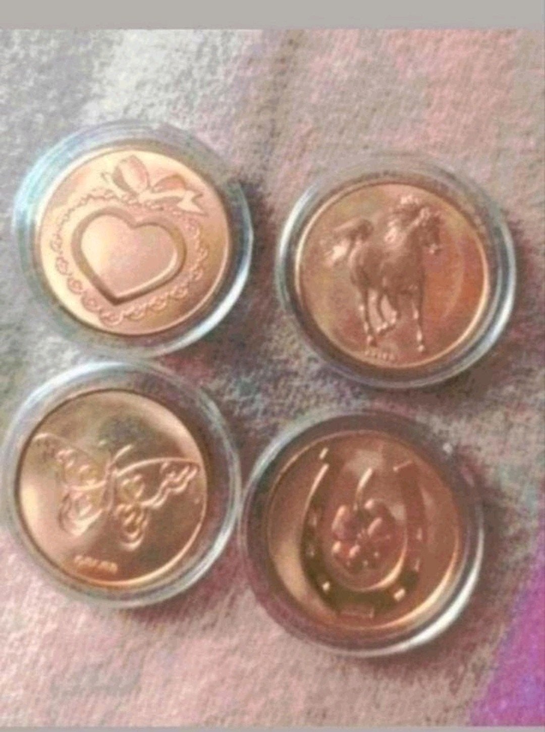 Munten maat M passen ook in mi moneda en my imenso verschill, Sieraden, Tassen en Uiterlijk, Kettinghangers, Verzenden, Nieuw