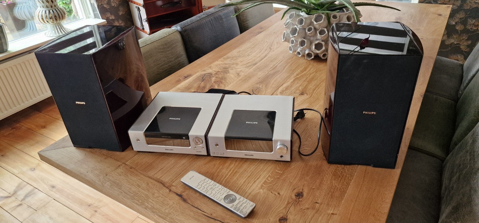 Philips Micro Home Theater Systeem met DVD-speler, Philips, 2.1-systeem, Ophalen of Verzenden, Zo goed als nieuw