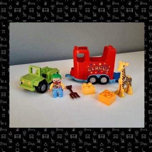 Lego / Duplo circustransport, Ophalen of Verzenden, Zo goed als nieuw, Complete set, Duplo