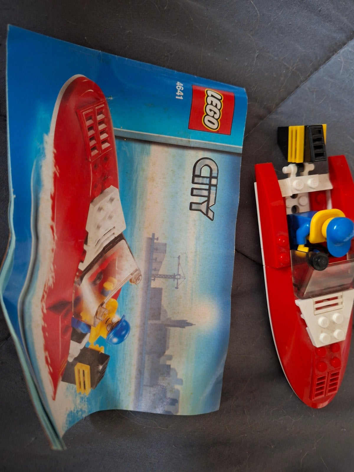 LEGO City 4641 Speedboot - Compleet met instructies, Lego, Ophalen of Verzenden, Inclusief instructies, Complete set